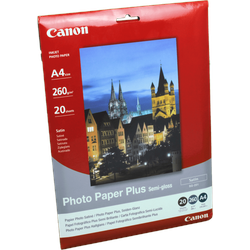 Canon Photo Paper Plus Semi-gloss, SG-201, 20 Blatt, A4, 260 g, 1686B021