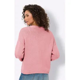 Heine Strickjacke Langarm Feinstrick Rosa 36