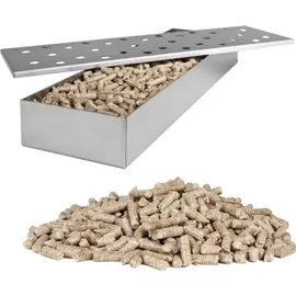 FLAMEUP Pellets 15 kg Holz Buche grau