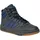 adidas Hoops 3.0 Mid Winterized Carbon / Dark Blue / Gum 44 2/3