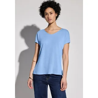 STREET ONE Damen Leinen-Look Shirt - 34