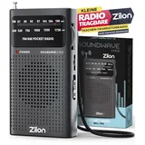 Tragbares Kleines Radio Mini-Analogradio FM AM Ausgezeichneter Signalqualität Kleiner Transistorempfänger Analoger Taschen-Tuner Sehr Einfach zu Bedienen Ideal für Sportübertragungen Musik Geschenk