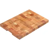vidaXL Hackblock 50×30×3,8 cm Akazie Massivholz