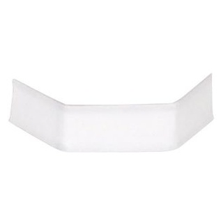 Böttcher Verschlussclips AG U-Clipse, 3,3cm, Draht / Papier, weiß, 1000 Stück
