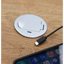 Unitec Einbausteckdose 1,5 m Schwarz 1 St.