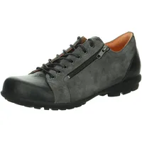 THINK! Herren Kong Lederfutter Sneaker, Asphalt Kombi 2000, 42.5 EU