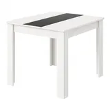 VCM Küchentisch 80 x 80 x 80 cm weiß