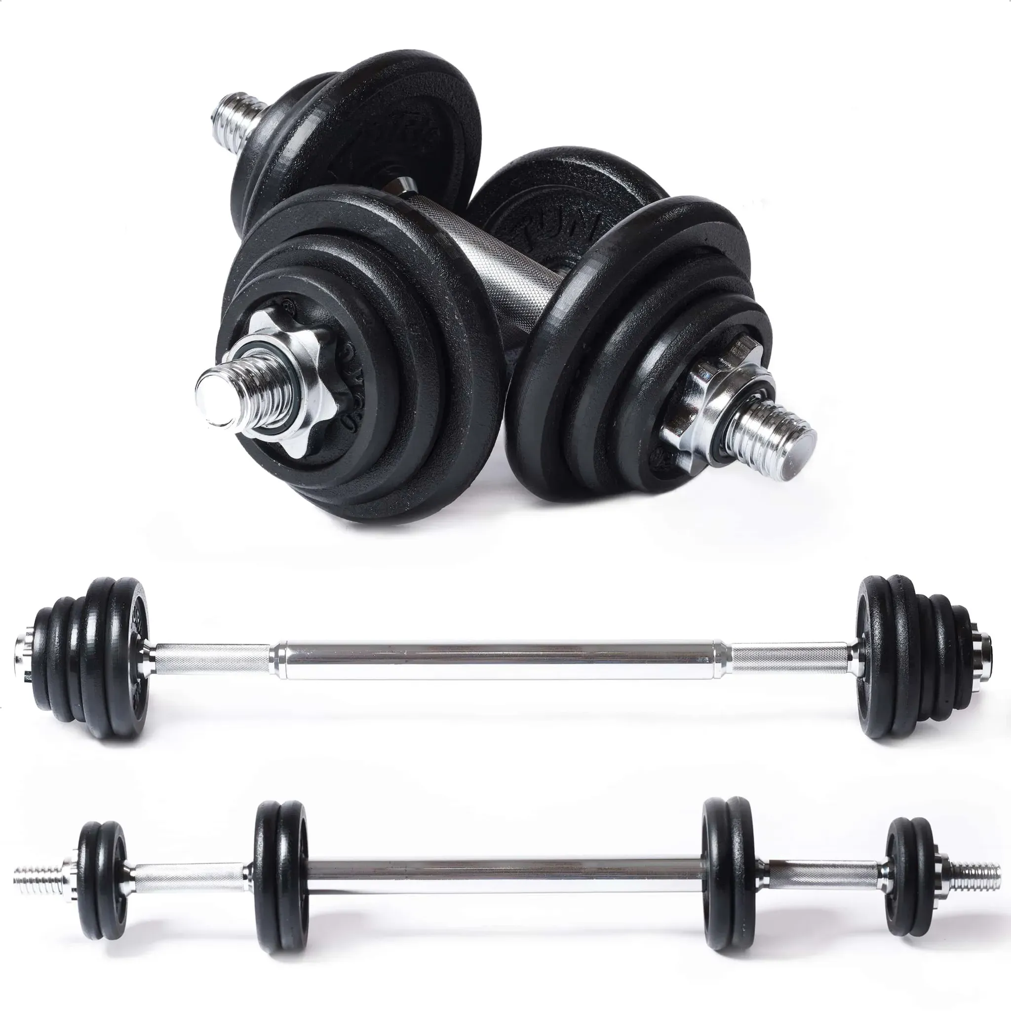 Tunturi Barbell / Dumbbell Set 20 kg