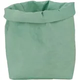 BIOZOYG Krempelbox Stuff Größe nachhaltiger Allzweck-Korb aus waschbarem Papier 0,55cm stark I Aufbewahrungskorb für Bad Kinderzimmer & Co I Geschenktüte Pflanzen Übertopf Minze