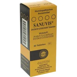 SANUVIS Tabletten 80 St Tabletten