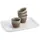 Zeller Tablett 43,5x32,5 cm Kunststoff Weiß M (Medium)