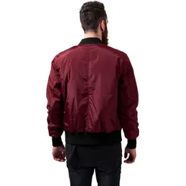 URBAN CLASSICS 2-tone Jacke bordeaux / noir S