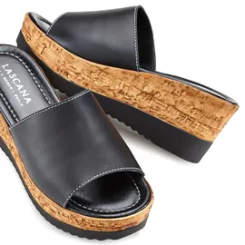 LASCANA Pantolette schwarz 49277336-37