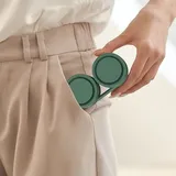 Mini-usb-nackenventilator Ohne Rotorblätter, Freihändig Nutzbar, Mit Aromatherapiefunktion, Für Den Außenbereich, Grün