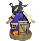 Richard Glässer GmbH Seiffen Richard Glaesser Räucherhäuschen Abenteuerhaus Halloween aus Seiffen im Erzgebirge, 2633