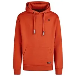 Riverso Hoodie Rot/Beige 3XL