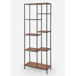 bonprix Regal mit Holzböden, schwarz, Onesize