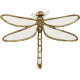 Kare DESIGN Wanddeko Dragonfly 51223 Spiegel Gold