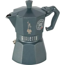Bialetti MOKA EXCLUSIVE 3TZ Induction 3 Tassen Grau