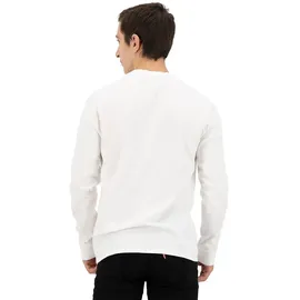 Levi's Herren Long-Sleeve Original Housemark Tee T-Shirt, Cotton + Patch White, XS