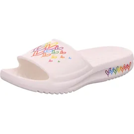 SKECHERS Foamies IN LOVE WITH LOVE mit Herzchen-Print Gr. 40 weiß - 60834712-40