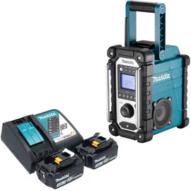 Makita DMR 116 RF schwarz + 2 x 3,0 Ah Akku + Ladegerät