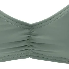 BENCH Triangel-Bikini-Top Damen Grün 34 Cup C/D