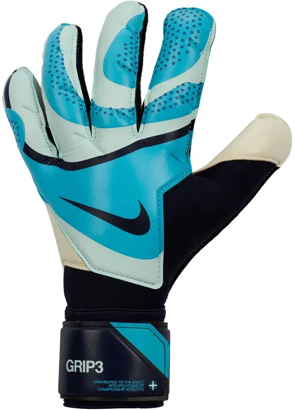 NIKE Grip3 Torwarthandschuhe 420 - blue fury/glacier blue/blackened blue 11