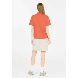Whistler Vale Langarm-Poloshirt Blau/Orange 46