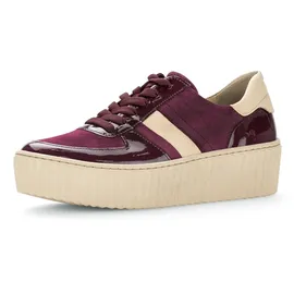 Gabor Plateau-Sneaker Damen Lila/Rot 40
