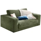 KAWOLA Doppelsessel MADELINE Loveseat Cord olivgrün