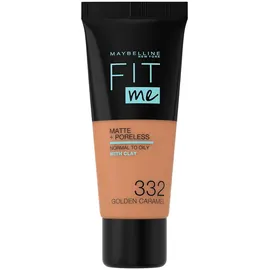 Maybelline Fit Me! Matte + Poreless Make-Up 30 ml 332 Golden Caramel