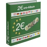Münzalbum für 80 x 2 Euro-Münzen 4-Ring Münzenalbum I SAFE Designo
