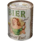 Nostalgic Art Nostalgic-Art Spardose, Grün, Weiß Metall, 1 Stück(e)