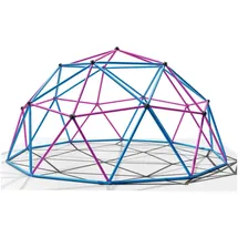 veska Klettergerüst Dome Climber Metall Blau/Pink