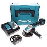 Makita DGA519RT1J inkl. 1 x 5,0 Ah + Ladegerät + Makpac Gr. 3