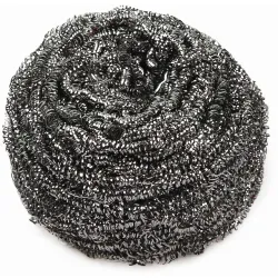 Hygoclean® Edelstahl-Spiral-Topfreiniger Silber 30204 , 1 Karton = 50 x 1 Stück, 60 g