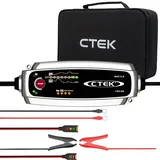 CTEK Batterieladegerät MXS 5.0 12V 5A Erhaltungsgerät Set + Tasche und Indicator