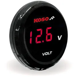 Spannungsmesser digital Koso Coin rot
