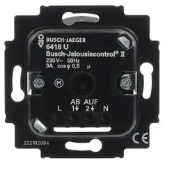 Busch-Jaeger 6418U Jalousie-Basis-Einsatz 2-Draht Jalousie-Einsatz 2CKA006410A0375