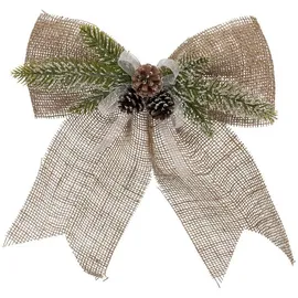 Atmosphera Créateur d'intérieur Schleife 33 x 38 cm Beige