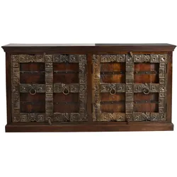 Sideboard Almirah Altholz Kommode Wohnzimmer Esszimmer Schubladen Schrank