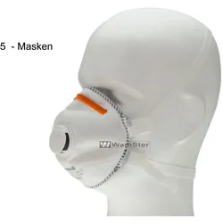 5 x Honeywell 5321 M/L Filtrierende Halbmaske der Schutzklasse FFP3 NR D