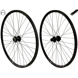 Redondo 28 Zoll Laufrad Set Hinterrad Vorderrad Disc Felge Schwarz