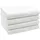 ZOLLNER Handtuchset 70 x 140 cm weiß 4-tlg.