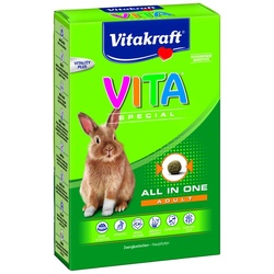 Vitakraft Vita Special Adult (Regular), Futter für Zwergkaninchen 600 g