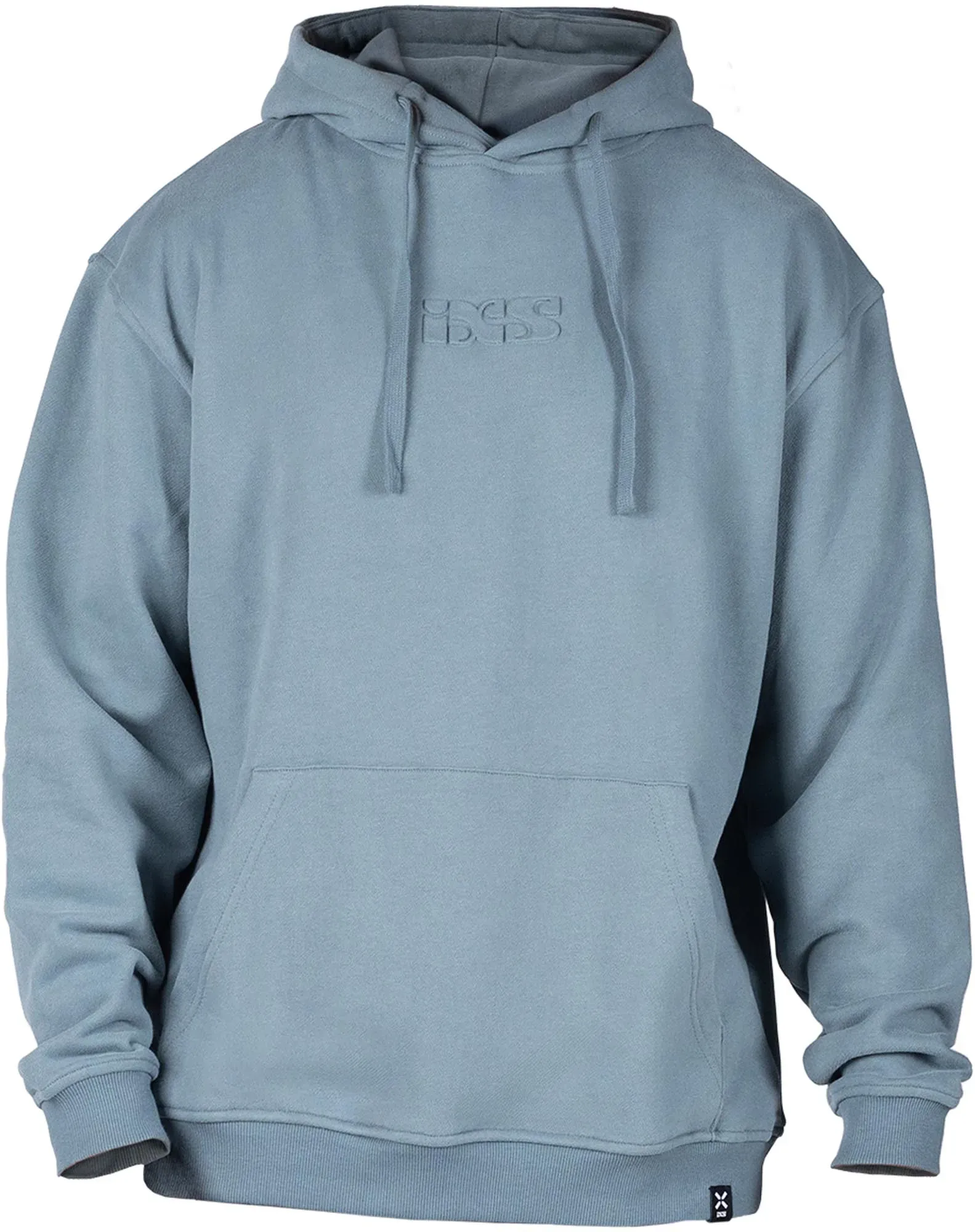 IXS Brand 1.0 Hoodie, grau-blau, Größe S für Männer
