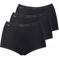 SLOGGI Maxislip 3er Pack Schwarz 50