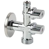 ARCOCERE Arco Combi Mac 1/2-3/8-34 Armatur, 2 Anschlüsse, Grau