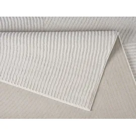 OTTO home Teppich Bentori, Hoch-Tief-Struktur, Scandi, rechteckig, Höhe: 11 mm, Modernes Design mit Boho-Charme, Wohnzimmer, Schlafzimmer beige 200 cm x 300 cm x 11 mm